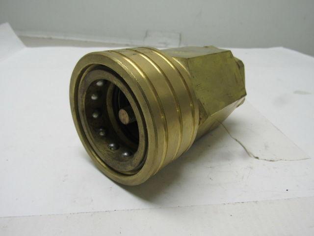 Parker BH12-60W Brass Quick Coupling 1-1/2" Body 1-1/4"NPT Female Thread