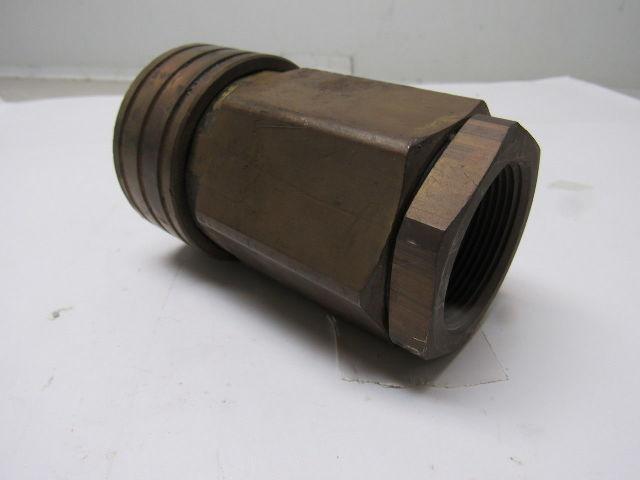 Parker BH12-60 Brass Quick Coupling 1-1/2" Body 1-1/4"NPT Female Thread