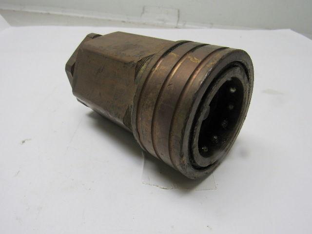 Parker BH12-60 Brass Quick Coupling 1-1/2" Body 1-1/4"NPT Female Thread