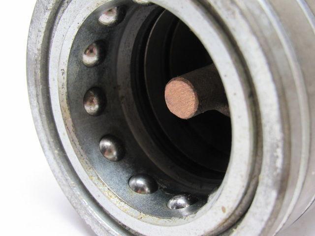 Parker H12-62 Steel 1-1/2" Body Poppet Valve Shut off 1"NPTF Quick Coupling