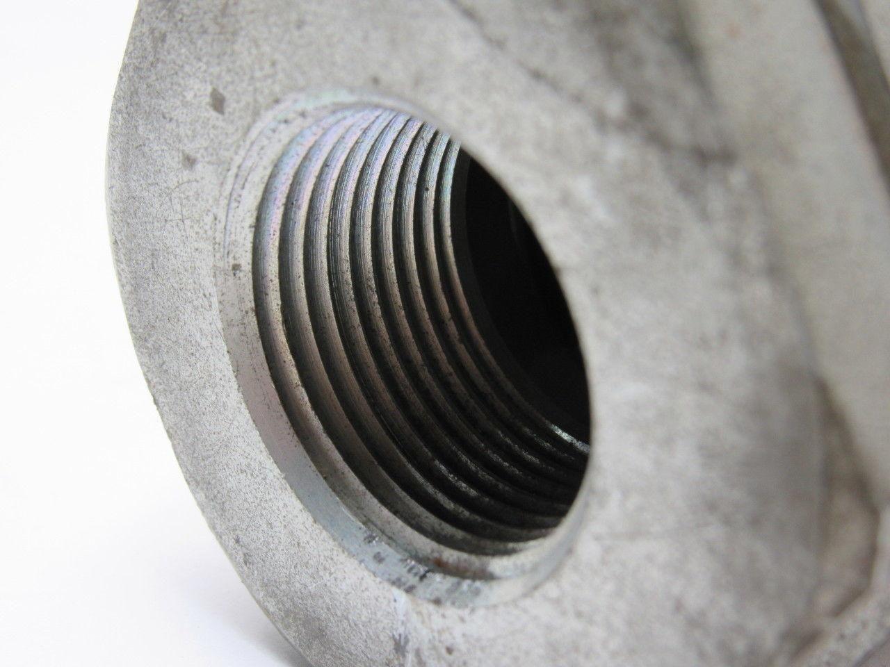 Parker H12-62 Steel 1-1/2" Body Poppet Valve Shut off 1"NPTF Quick Coupling