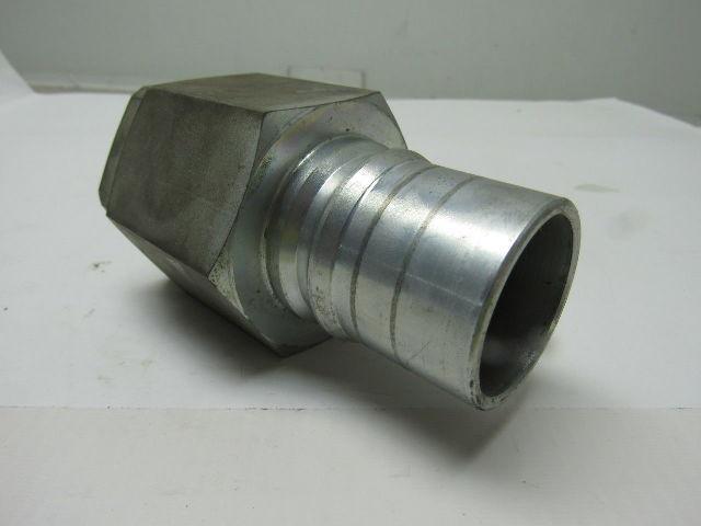 Parker H12-63 Steel 1-1/2" Body Poppet Valve Shut off 1"NPTF Quick Coupling Male