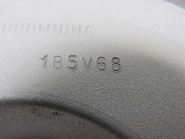Browning 1B5V68 7-1/8" Pulley Cast Iron 1 Groove A B or 5V Belt B Bushed Bore