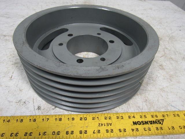 T.B. Woods 5V1326 6 Groove 13.2" 5V Pulley/Sheave F Bushed Bore