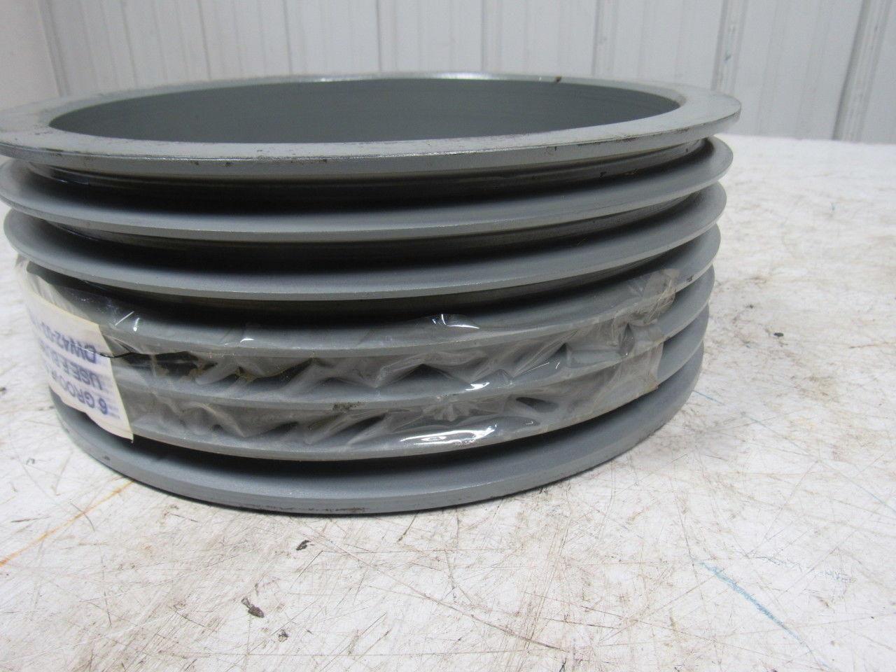 T.B. Woods 5V12.5-6-F 6 Groove 12.5" 5V Pulley/Sheave F Bushed Bore