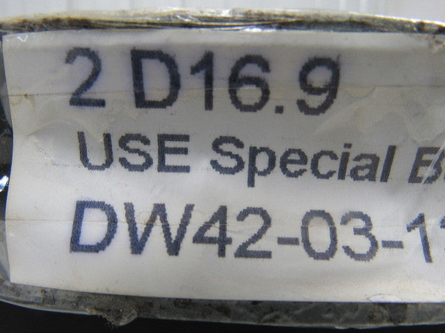 2D16.9 2 Groove 16.9" D Pulley/Sheave Special Bushed Bore