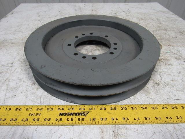 2D16.9 2 Groove 16.9" D Pulley/Sheave Special Bushed Bore