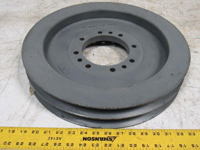 2D16.9 2 Groove 16.9" D Pulley/Sheave Special Bushed Bore