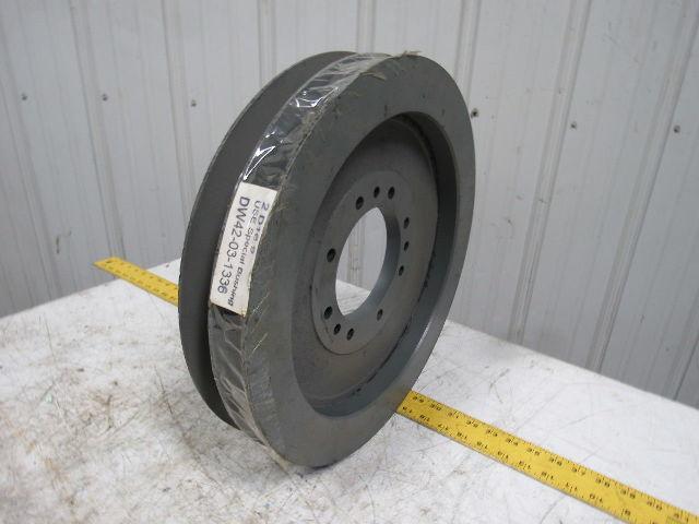 2D16.9 2 Groove 16.9" D Pulley/Sheave Special Bushed Bore