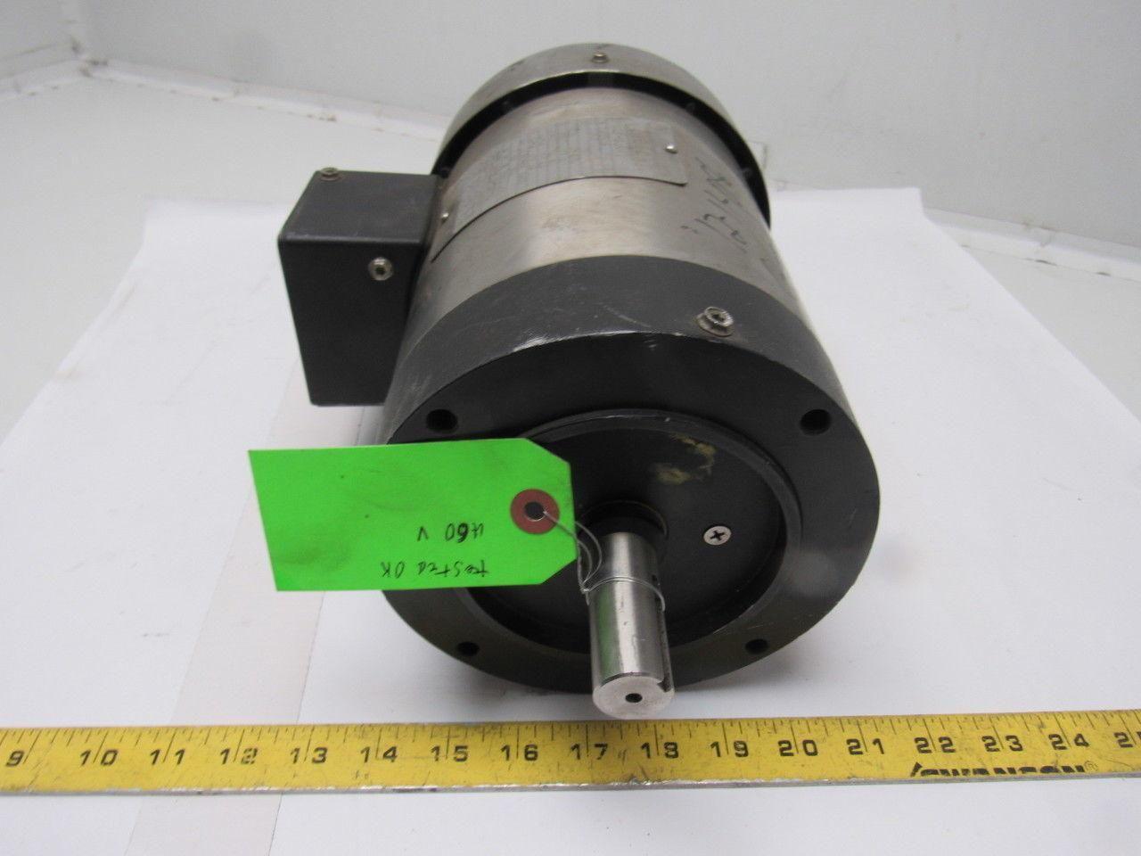 Leeson 121350.00 CZ145T17WC11A 1.5HP 1740RPM 208-230/460V 3PH Electric Motor