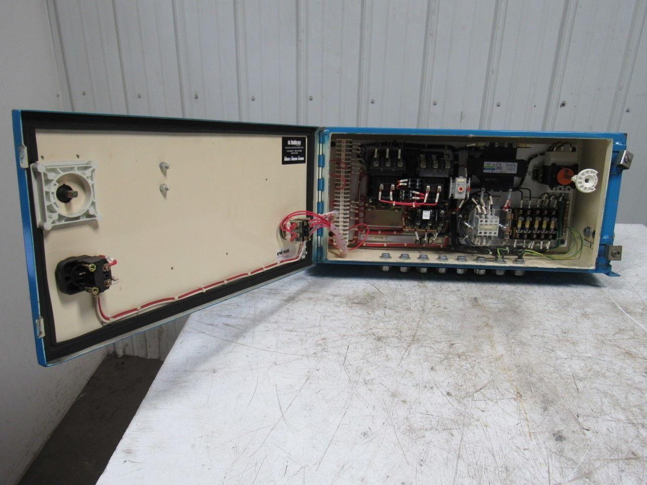 Rapistan 26" X 12" X 8" Electrical Enclosure Machine Motor Starter 480V 3PH 60HZ