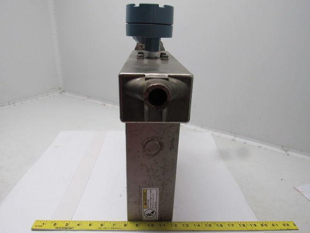 Micro Motion F100SI128SU Stainless Steel Mass Flow Sensor Tank 1" Flange