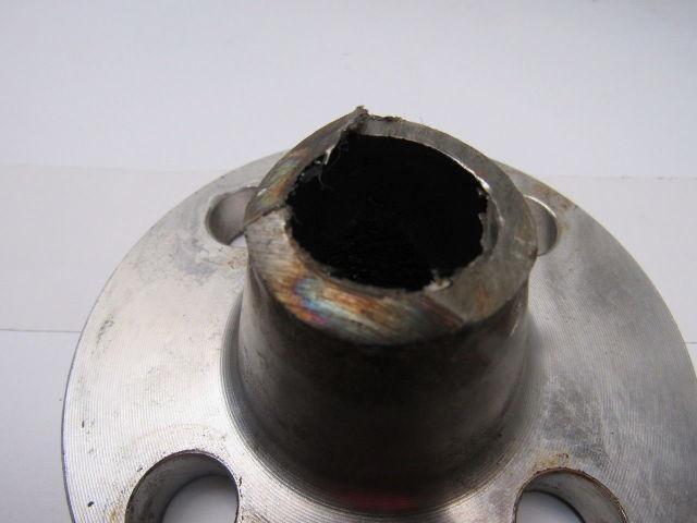 Micro Motion F100SI128SU Stainless Steel Mass Flow Sensor Tank 1" Flange
