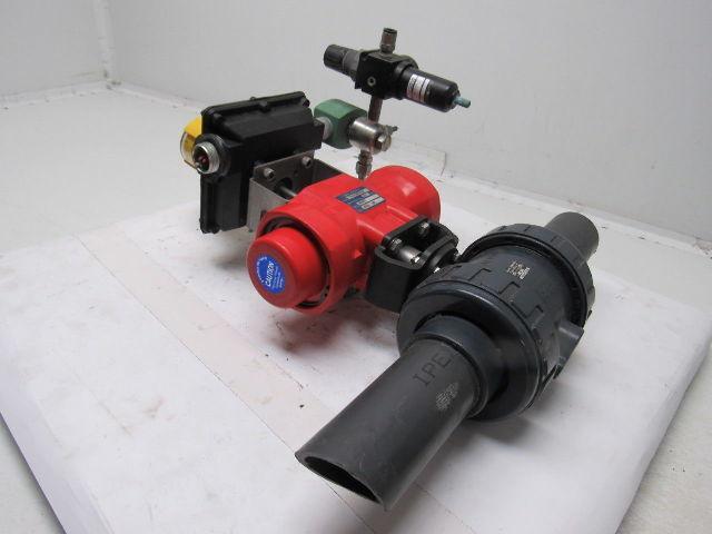 Asahi/America C79M2PFSW115AST 2" Valve Pneumatic Actuator Assembly Spring Return