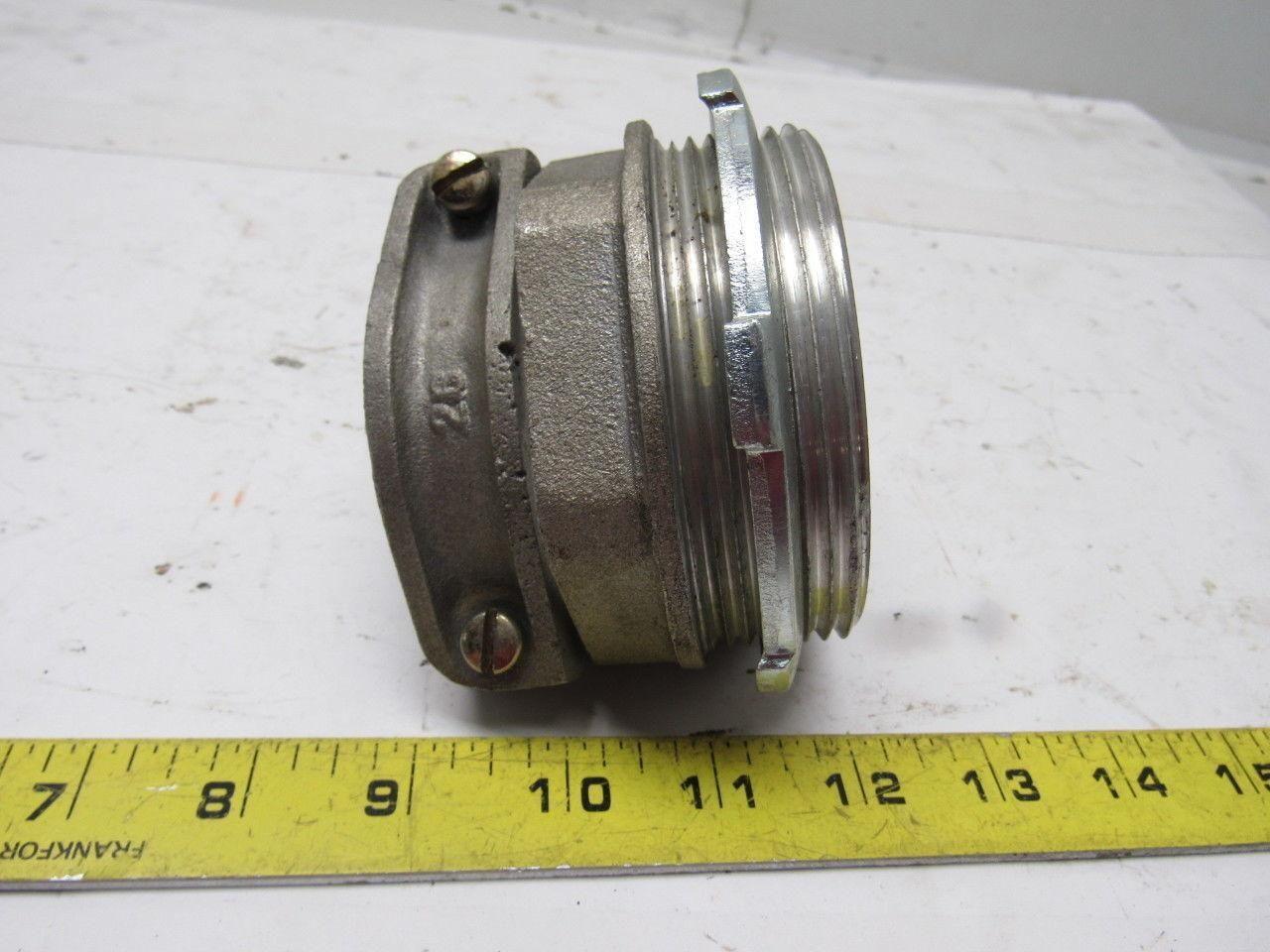 PLM AC-26 Unjacketed Armor Dry Location Conduit Fitting 3"
