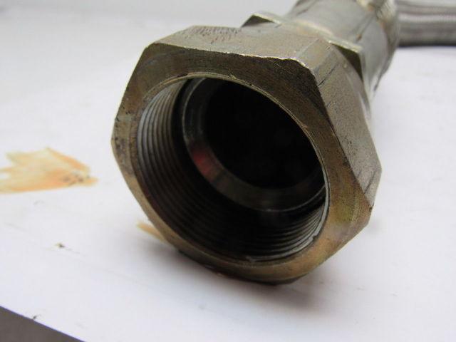 Stainless Steel Braided Hydraulic Machine Hose 1-1/2" ID X 31"