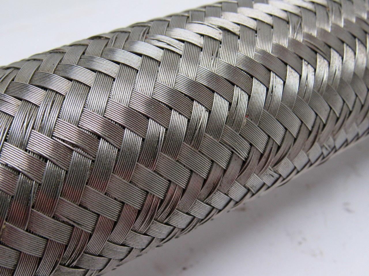 Stainless Steel Braided Hydraulic Machine Hose 1-1/2" ID X 31"