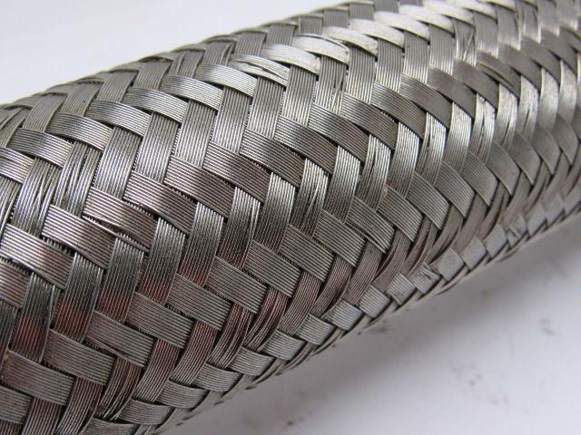 Stainless Steel Braided Hydraulic Machine Hose 1-1/2" ID X 31"