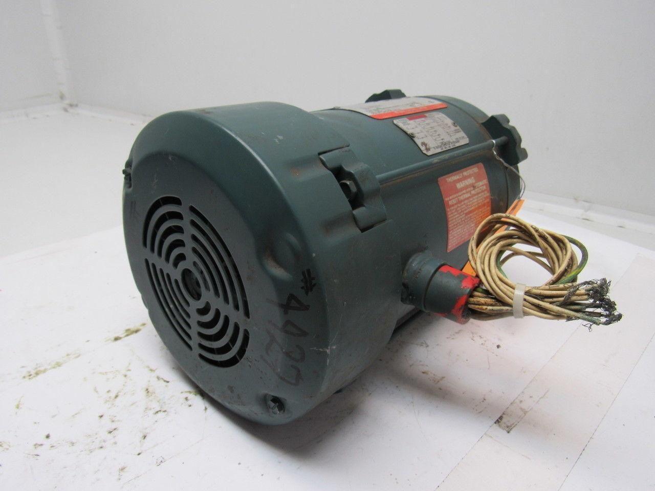Reliance Electric P56J2337M-RU 3/4HP 3PH 208-230/460V 1725RPM Electric Motor