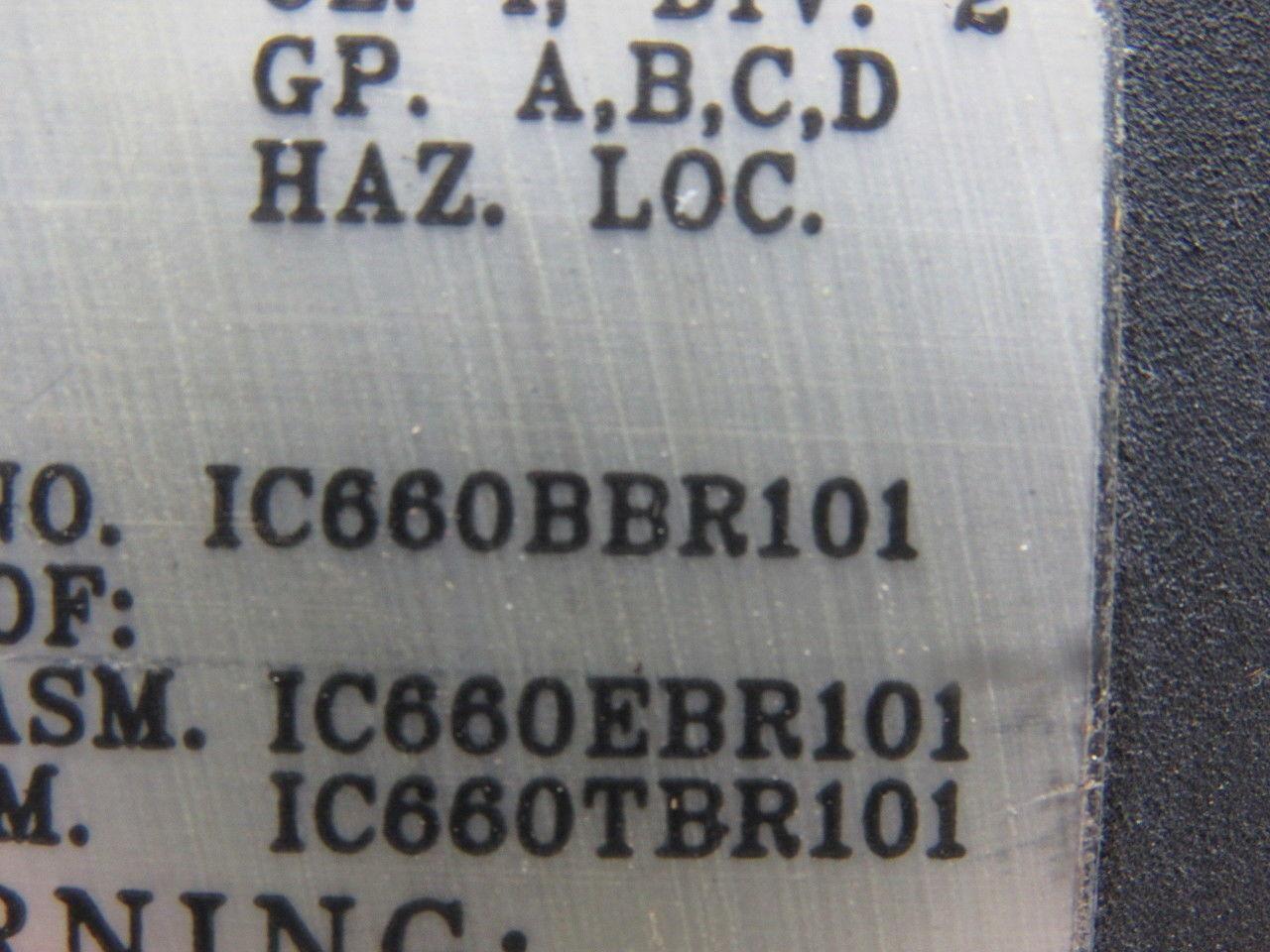 GE Fanuc IC660BBR101 Genius 16 Point Relay Output Module NO 115/230 VAC 50/60Hz.