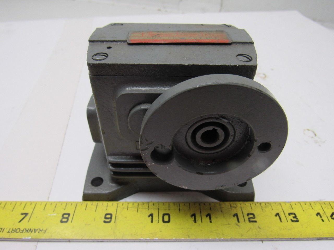 Boston Gear TWF109-100 DM5 Worm Gear Box Drive Speed Reducer 100:1 Ratio .050HP