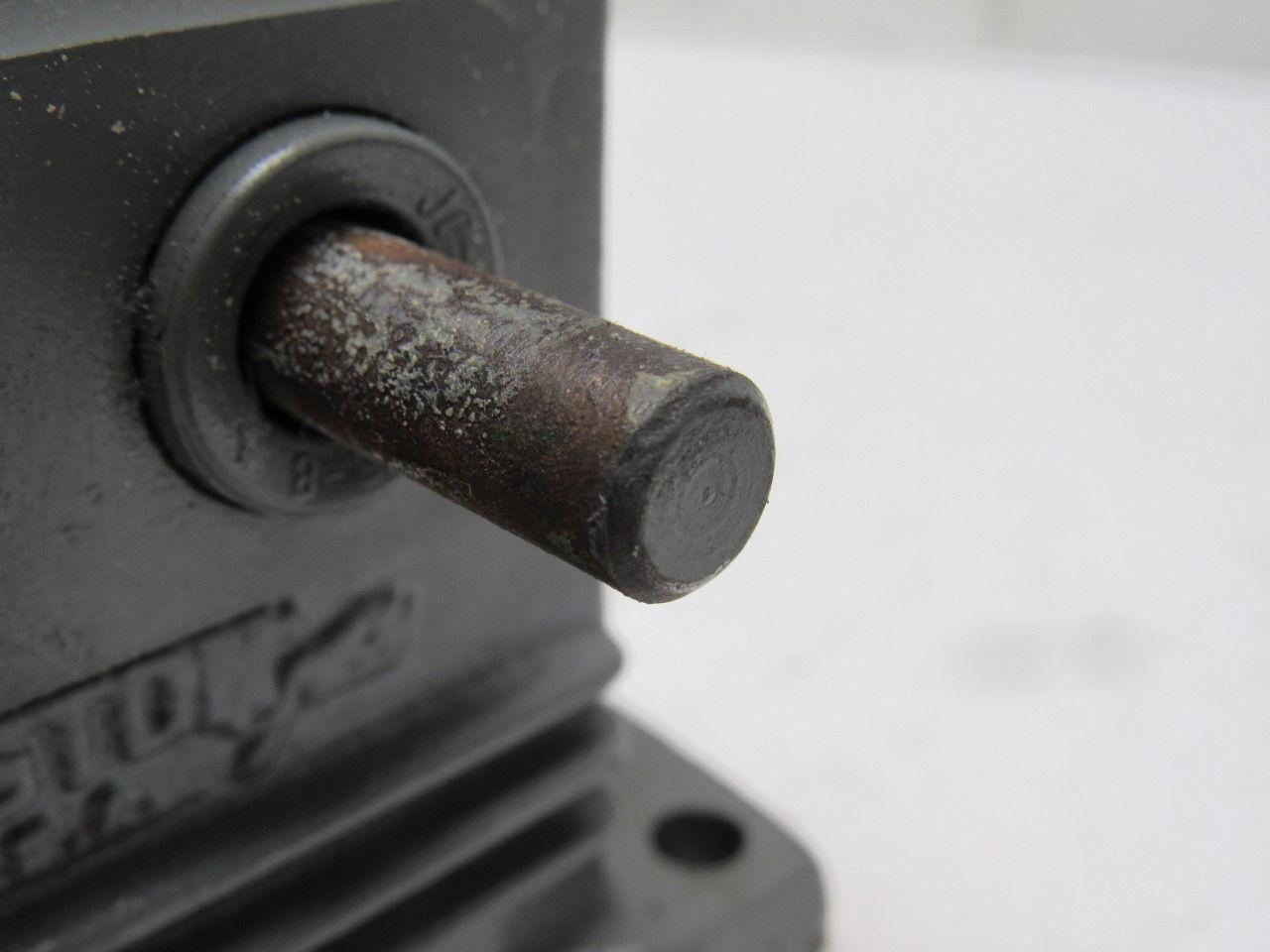 Boston Gear TWF109-100 DM5 Worm Gear Box Drive Speed Reducer 100:1 Ratio .050HP