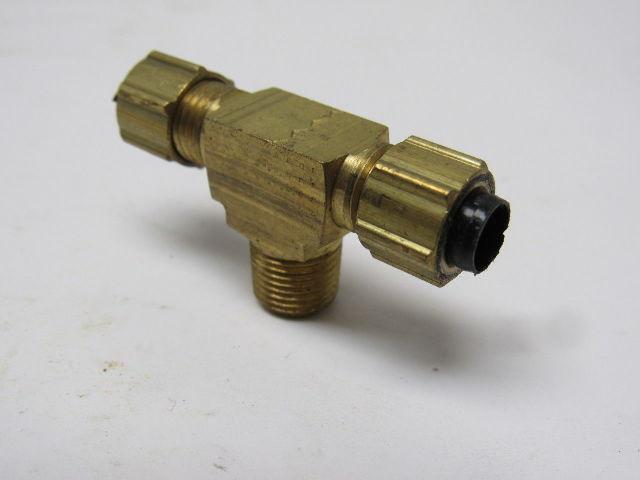 P172042 Poly-Tube Male Branch Tee, 1/4" OD x 1/8" MPT Lot of 11