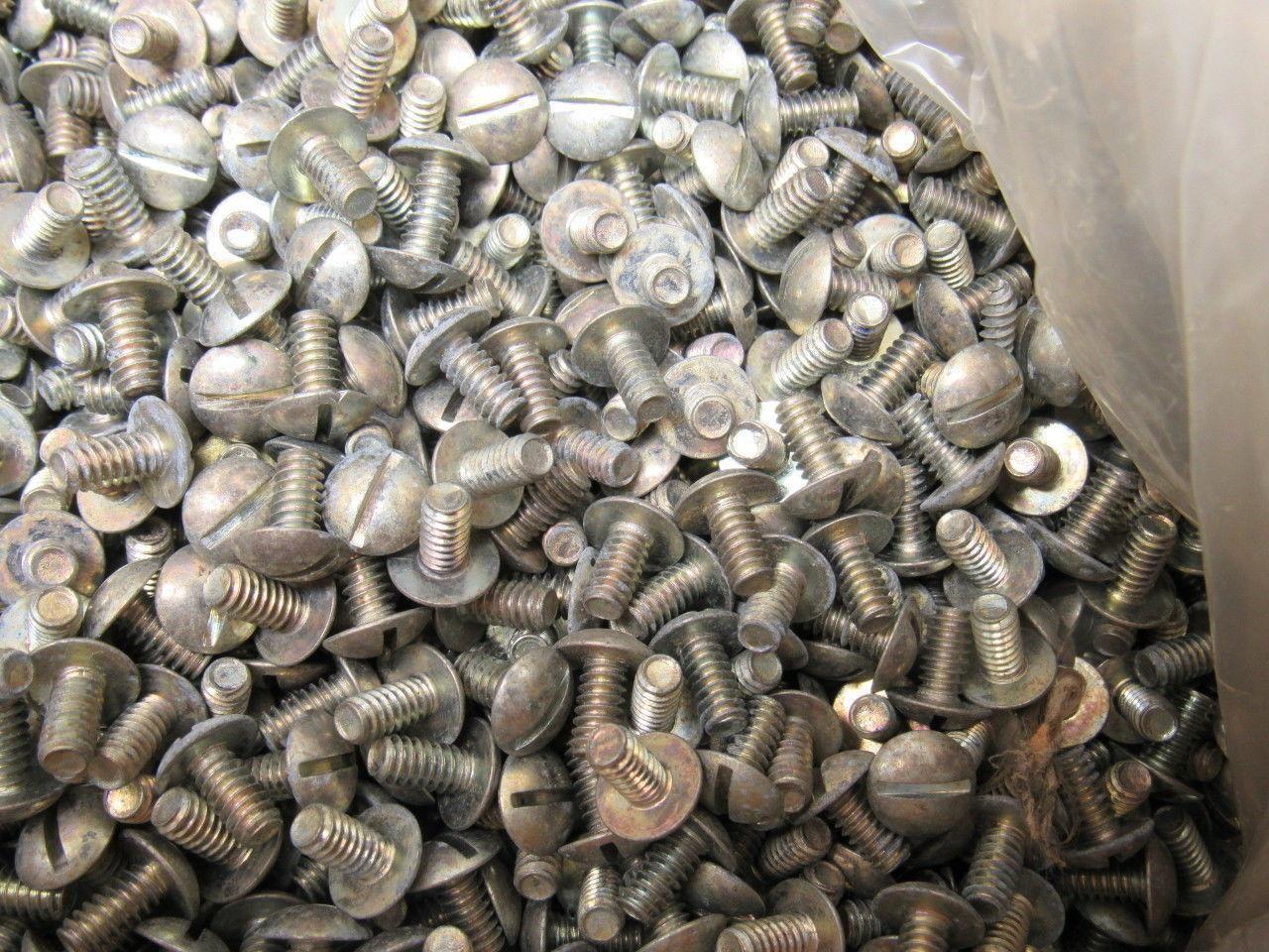 #10-24 Slotted Truss Head Machine Screws Stove Bolts 3/8" Long 2000 Pieces+