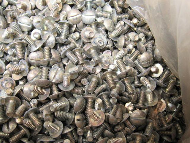 #10-24 Slotted Truss Head Machine Screws Stove Bolts 3/8" Long 2000 Pieces+