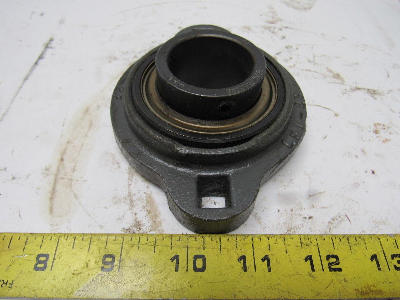 Sealmaster LFT-23 Two Bolt Flange Mount Ball Bearing 1-7/16" Bore