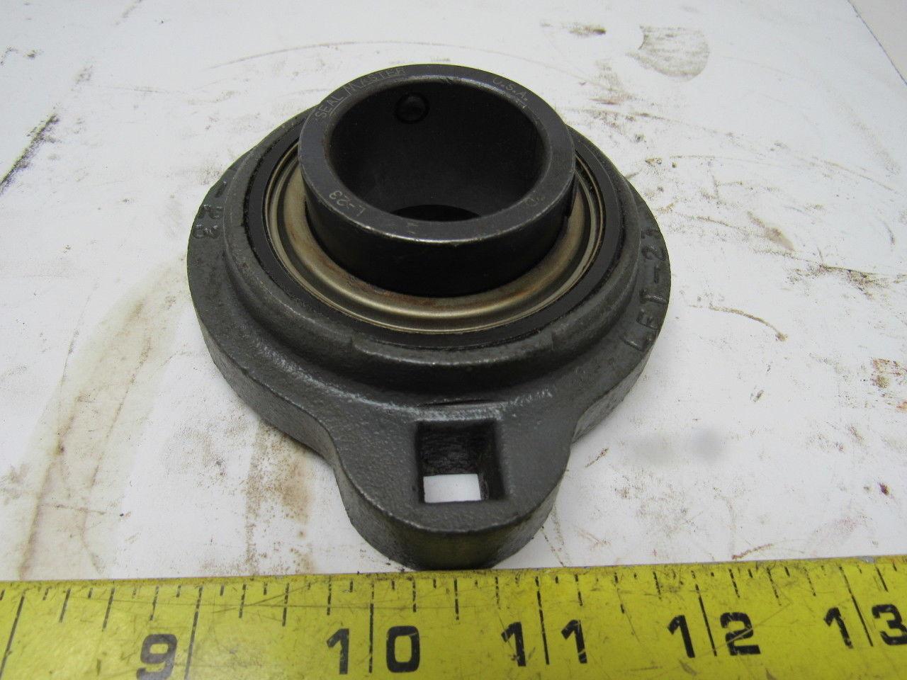 Sealmaster LFT-23 Two Bolt Flange Mount Ball Bearing 1-7/16" Bore