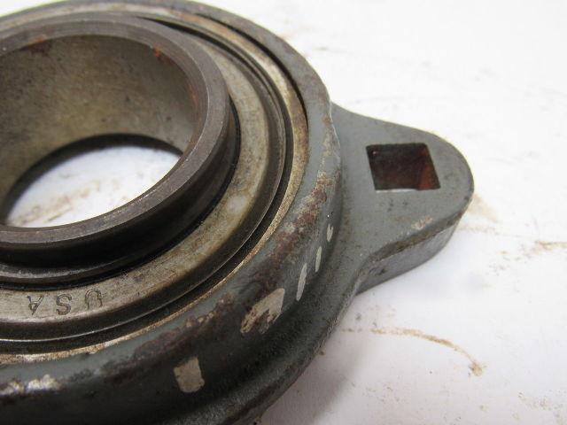 Rexnord FX-W223E Two Bolt Flange Mount Ball Bearing 1-7/16" Bore