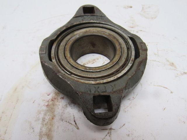 Rexnord FX-W223E Two Bolt Flange Mount Ball Bearing 1-7/16" Bore