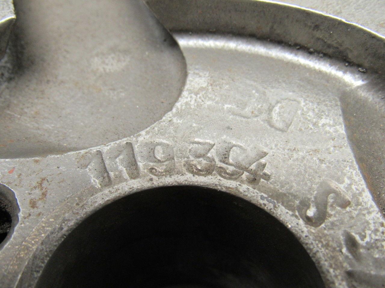 119-394 11-3/4 Shot Blaster Machine Bare 4 Blade Wheel Repair Part