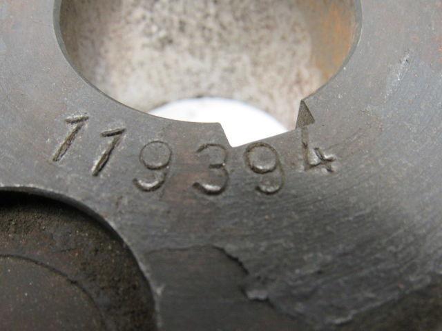 119-394 11-3/4 Shot Blaster Machine Bare 4 Blade Wheel Repair Part