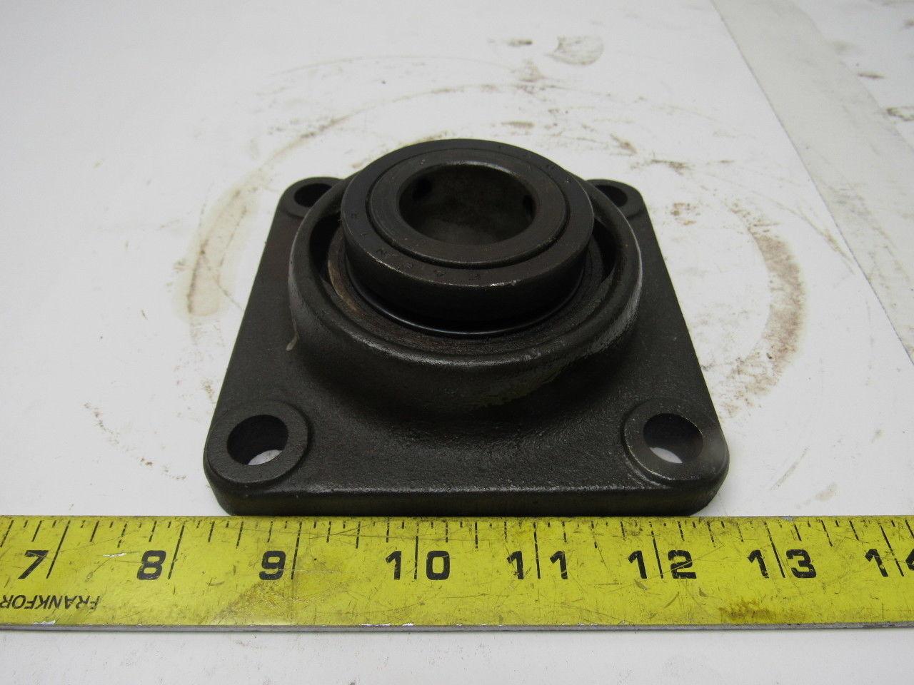 Fafnir RCJC 1-1/4" Bore Four Bolt Flange Mount Concentric Collar Ball Bearing