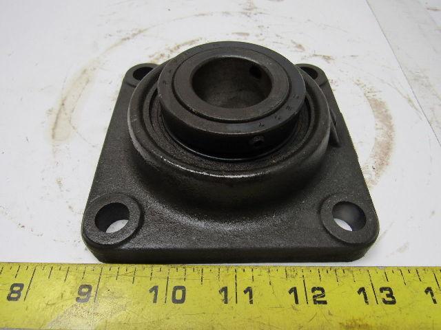 Fafnir RCJC 1-1/4" Bore Four Bolt Flange Mount Concentric Collar Ball Bearing
