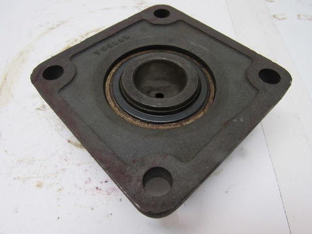 Fafnir RCJC 1-1/4" Bore Four Bolt Flange Mount Concentric Collar Ball Bearing