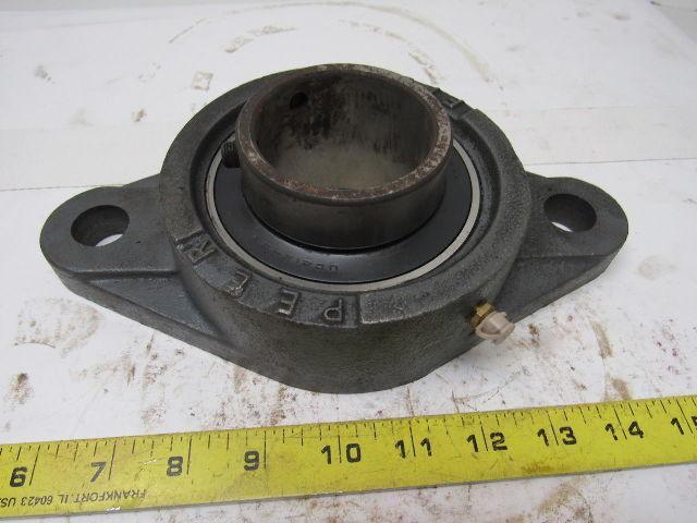 Peer UCFT212 -39 Two Bolt Flange Mount Ball Bearing 1-7/16" Bore