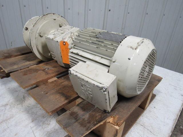 Sew Eurodrive RF37DV100M4 W/Seepex Size 25 Progressive Cavity Pump Adapter