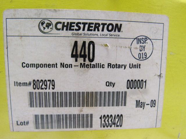 Chesterton 440 802979 Non Metallic Rotary Seal 83.50mm ID X 110.60mm OD