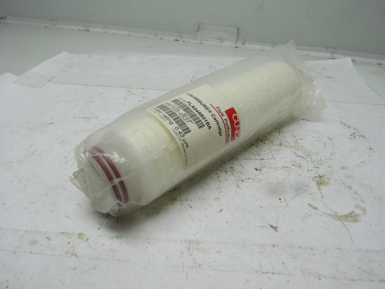Cuno PLA045B01BA LifeASSURE Fluid Purification Cartridge Filter 10" Length