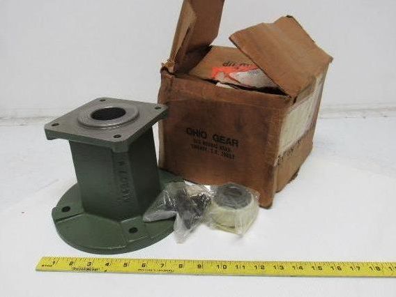 Ohio Gear 414332 1-1/8" Motor Bell Reducer 182TC Worm Gear Speed Reducer Housing