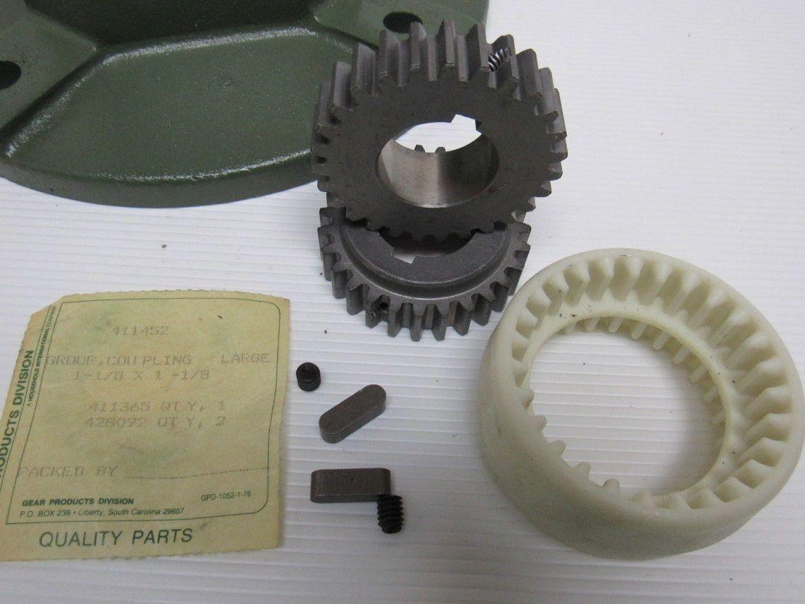 Ohio Gear 414332 1-1/8" Motor Bell Reducer 182TC Worm Gear Speed Reducer Housing