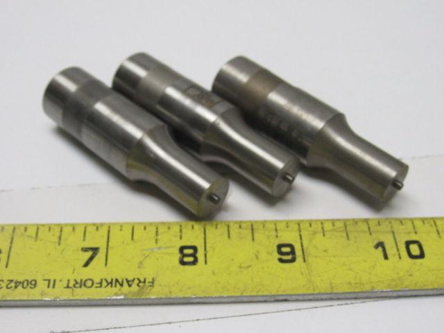 Dayton LJX75 0.50" Die Press Punch W/ Spring Ejector Pin Lot Of 3