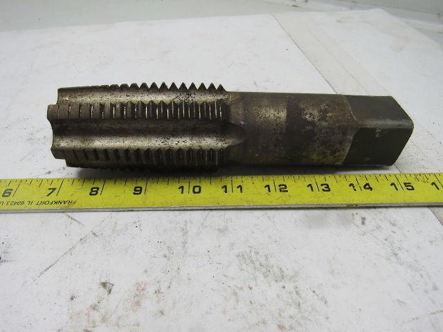 Morse 2-1/8"-4-1/2 Taper Tap 6 Flute HSS 3-3/4" Flute Length 8" OAL Rare Size