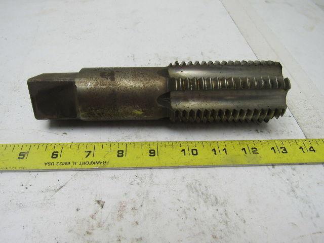 Morse 2-1/8"-4-1/2 Bottom Tap 6 Flute HSS 3-3/4" Flute Length 8" OAL Rare Size
