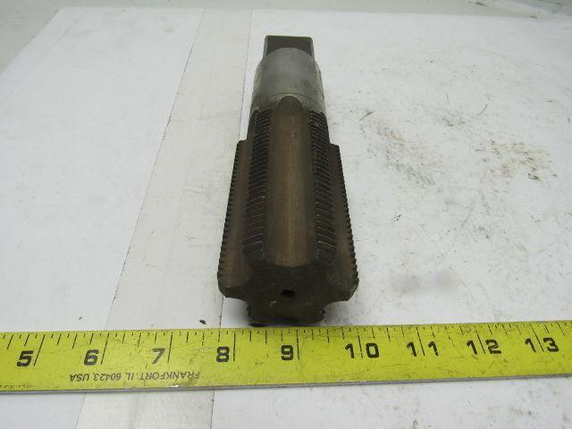 R & N Co. 2-1/8"-8 Bottom Tap 6 Flute HSS 3-5/8" Flute Length 8" OAL