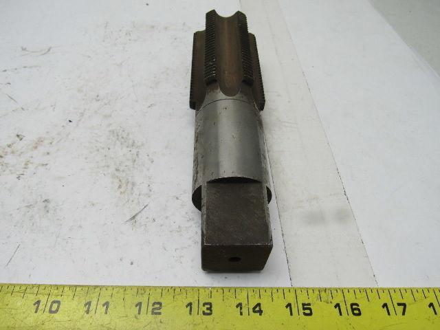 R & N Co. 2-1/8"-8 Bottom Tap 6 Flute HSS 3-5/8" Flute Length 8" OAL