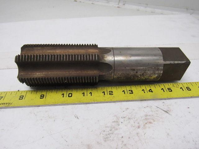 R & N Co. 2-1/8"-8 Bottom Tap 6 Flute HSS 3-5/8" Flute Length 8" OAL